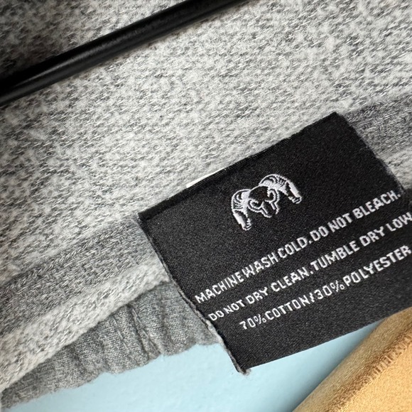 Kuiu Women's Large Gray Ultralight Hunting Fleece Hoodie Pullover Cotton Blend - Picture 6 of 6